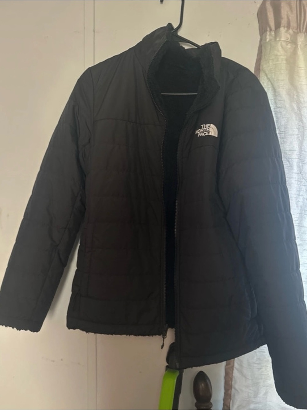 The North Face Black womens Quilted Puffer Jacket